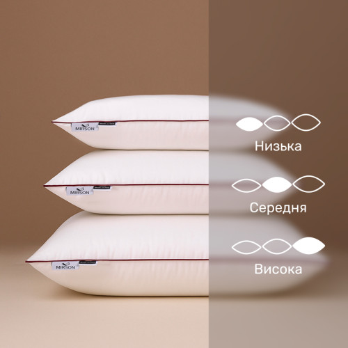 Подушка вовняна №128 DeLuxe Новозеландська вовна батист - 4