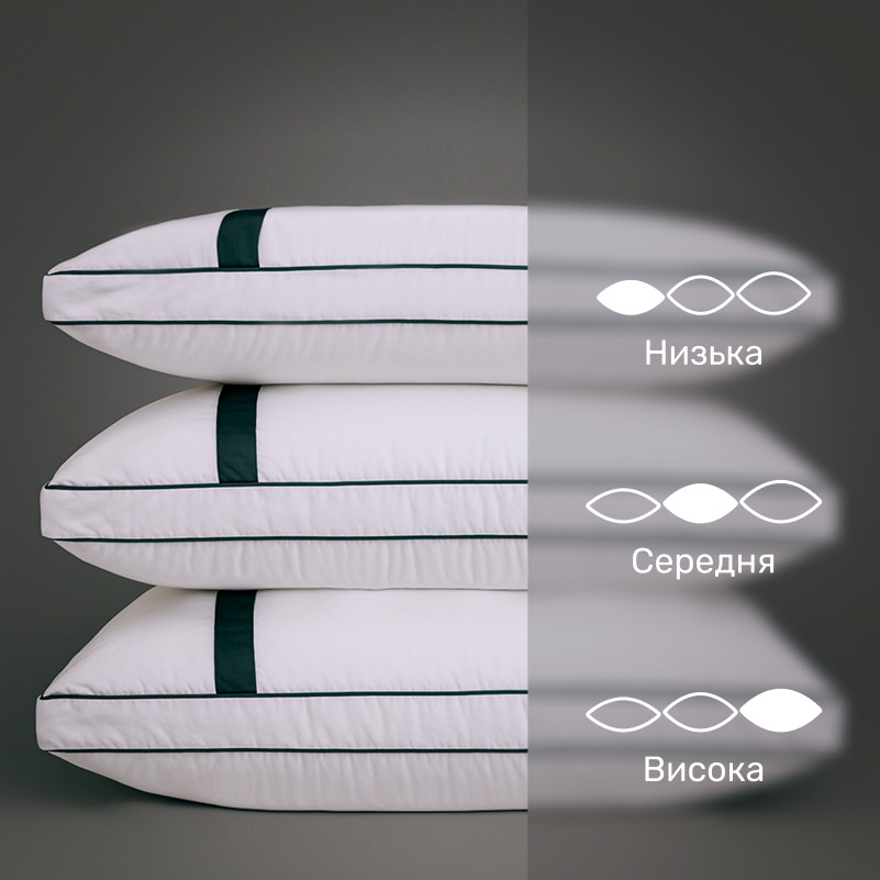 Подушка пуховая Imperial Style 100% пух Imperial class мако-батист (мягкая) - 3