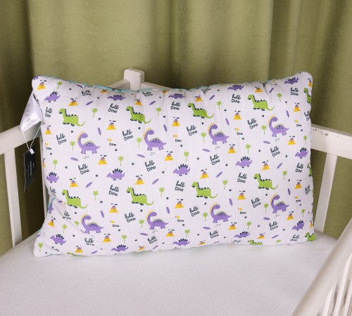 Подушка антиалергенна №3800 Kids Time 18-0001 Hello Dino EcoSilk бязь - 2