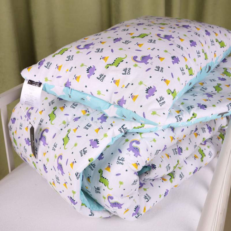 Набір дитячий зима №3800 Kids Time 18-0001 Hello Dino (EcoSilk) - 1