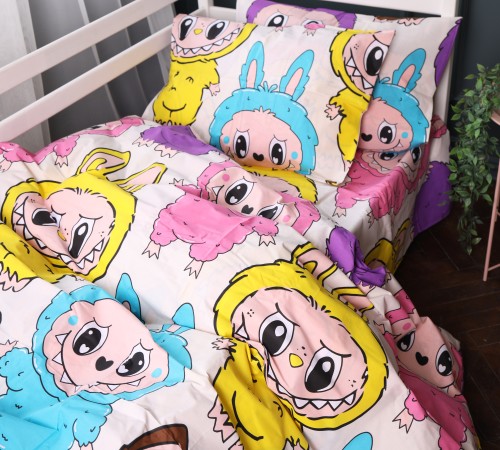 Простынь Бязь 17-0865 Labubu - 2