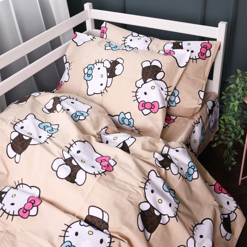 Простынь Бязь 17-0866 Hello Kitty Style - 1