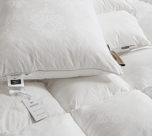 Подушка пуховая 100% пух Premium class №15-02 Ferrero White  - 2