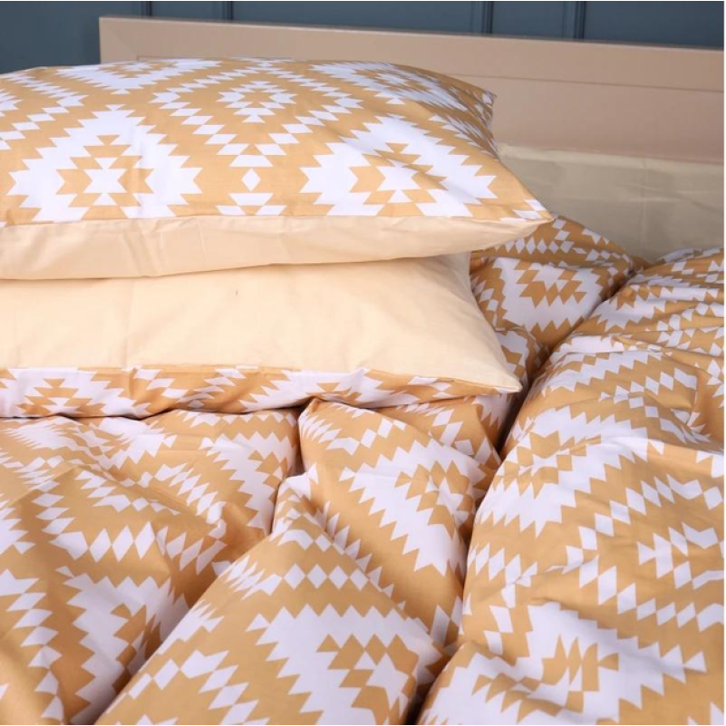 Простирадло Бязь 17-0729 Golden Geo Zebra - 2