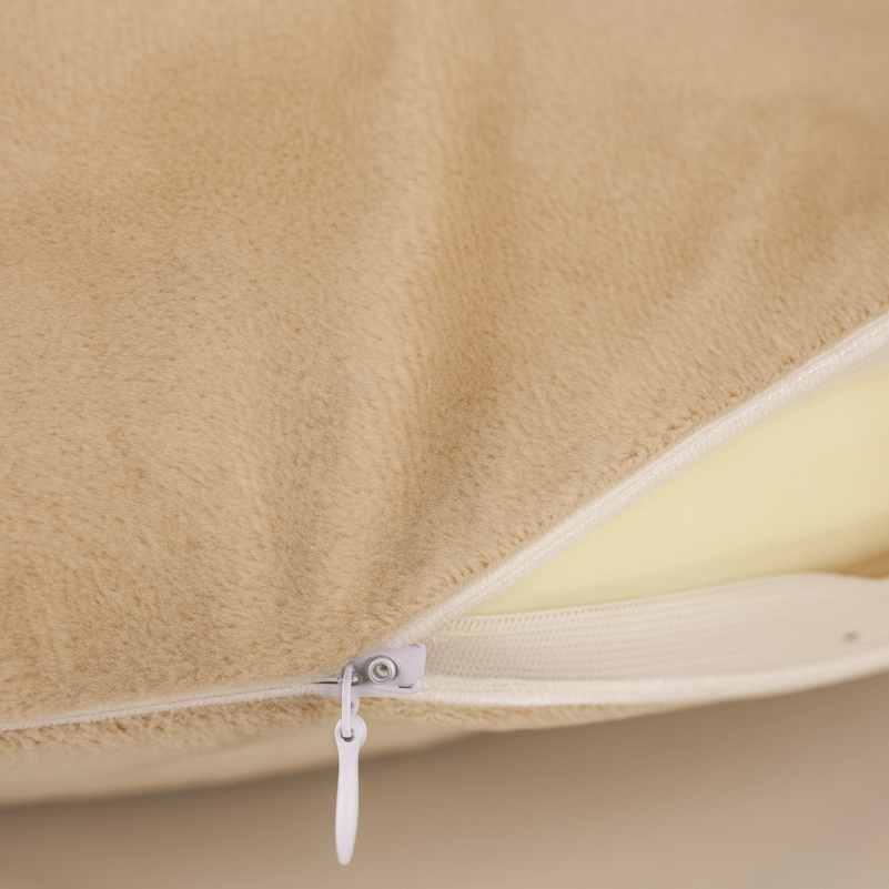 Подушка для подорожей №8722 Velvet Line 28-0004 Cream (велюр) - 1
