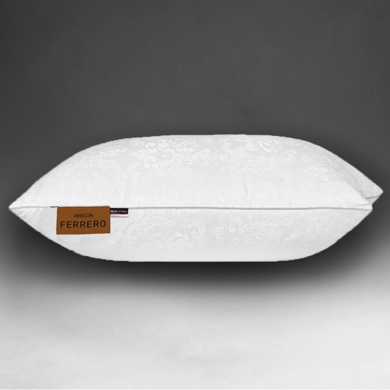 Подушка антиалергенная №15-29 Ferrero EcoSilk White (середня) - 4