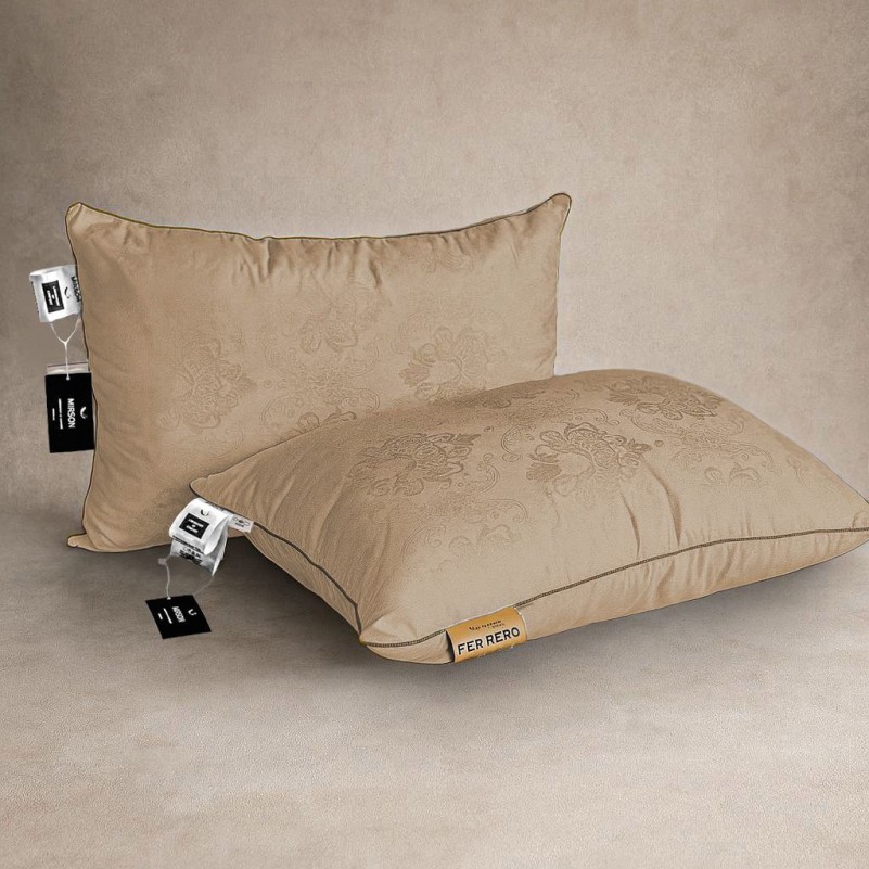 Подушка антиалергенная №15-35 Ferrero EcoSilk Gold (середня)