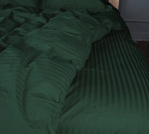 Простынь №16-0237 Foliage Mikrosatin Premium Однотонная - 2