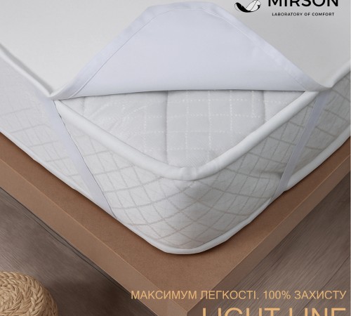 Наматрацник №214 Трикотажний Light (водонепроникний з резинкой по кутам) УЦІНКА