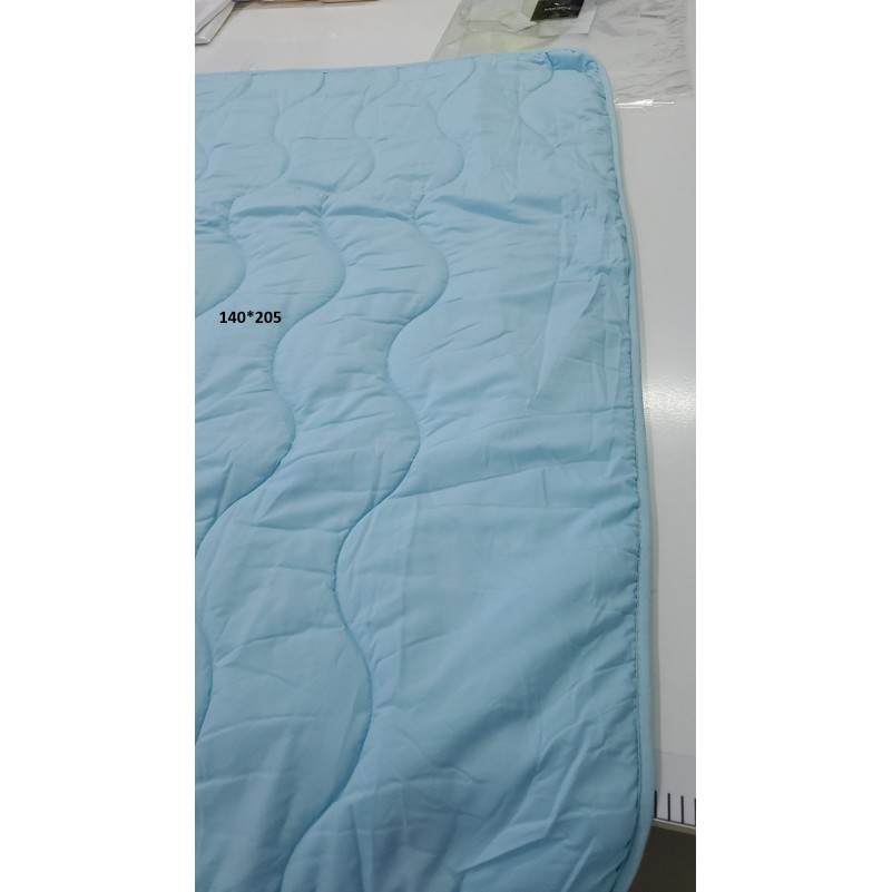 Ковдра антиалергенна Всесезонна №3004 Simple Blue EcoSilk EcoSilk УЦІНКА - 7