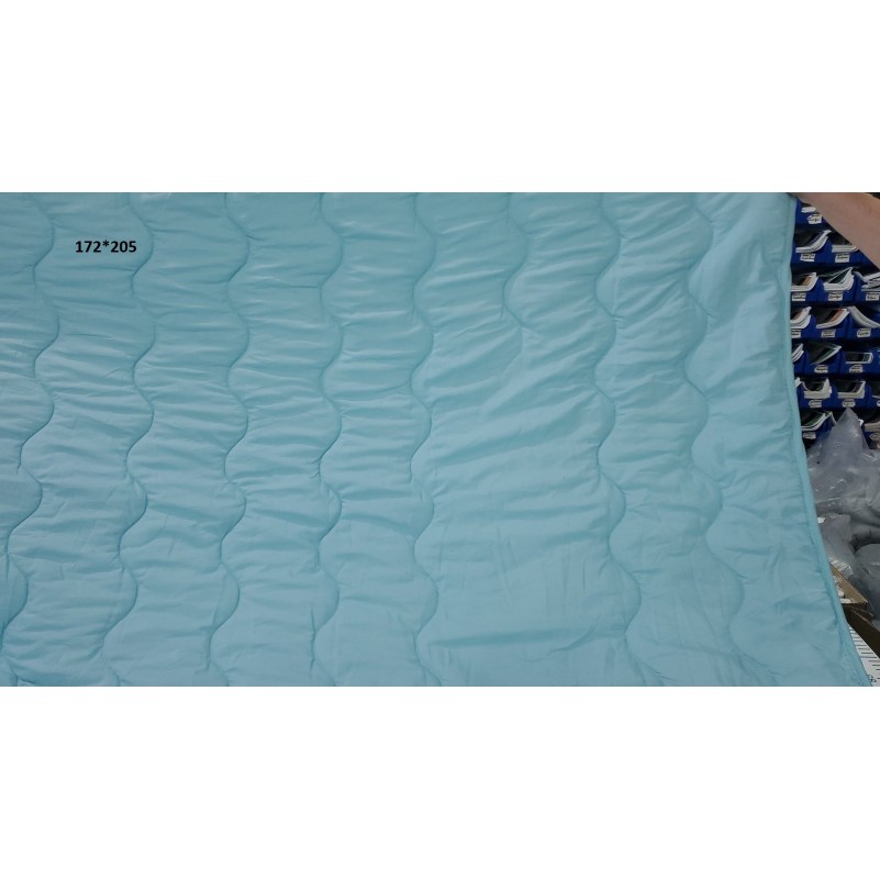 Ковдра антиалергенна Всесезонна №3004 Simple Blue EcoSilk EcoSilk УЦІНКА - 4