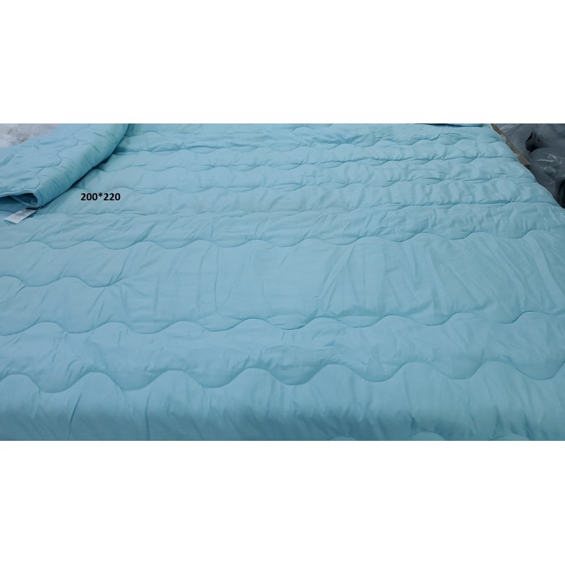 Ковдра антиалергенна Всесезонна №3004 Simple Blue EcoSilk EcoSilk УЦІНКА - 1