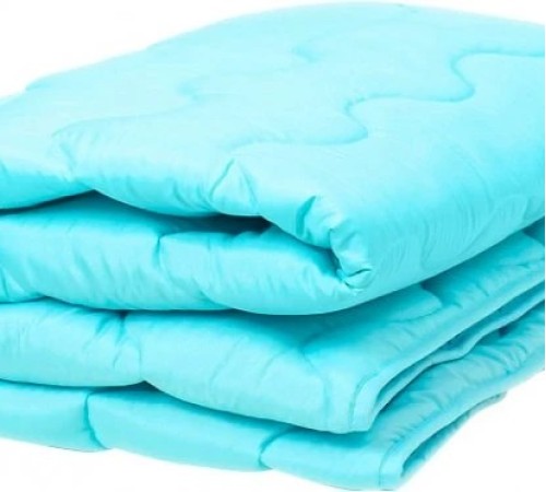 Ковдра антиалергенна Всесезонна №3004 Simple Blue EcoSilk EcoSilk УЦІНКА