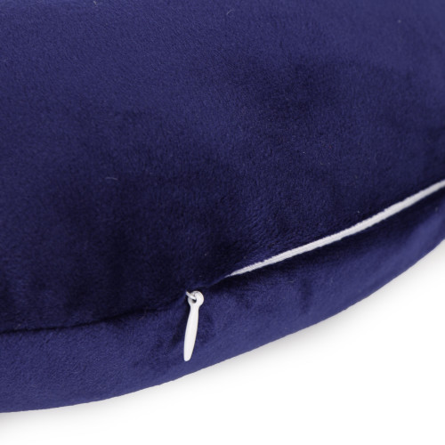 Подушка для подорожей №8778 Velvet Line 28-0006 Navy blue 100% Memory - 5