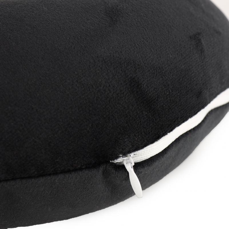 Подушка для путешествий №8226 Velvet Line 28-0007 Black - 5