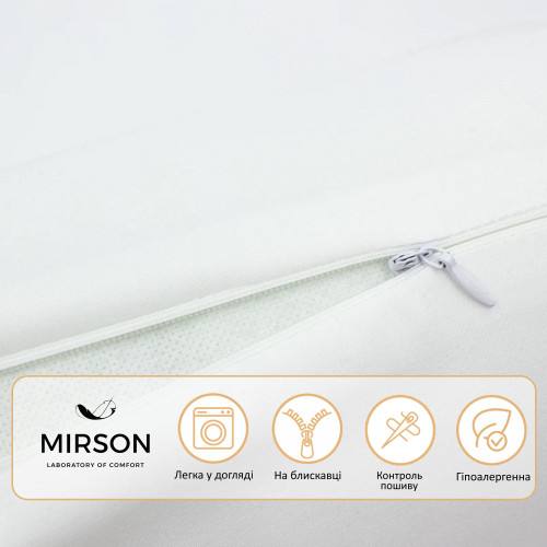 Подушка-валик №8100 Eco Line White EcoSilk - 3
