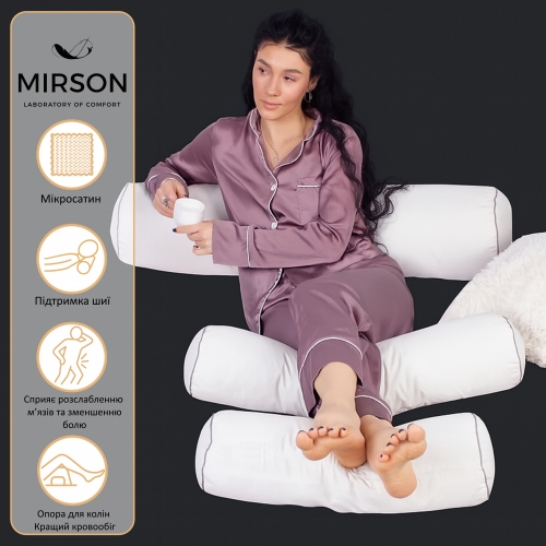 Подушка-валик №8103 Eco Line Creamy EcoSilk - 2