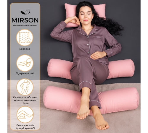 Подушка-валик №8111 Naturale Line 14-1312 Domiano EcoSilk - 2