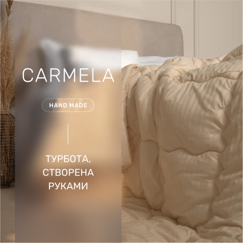 Одеяло антиаллергенное Carmela Hand Made №840 Eco-Soft сатин (зимнее) - 1