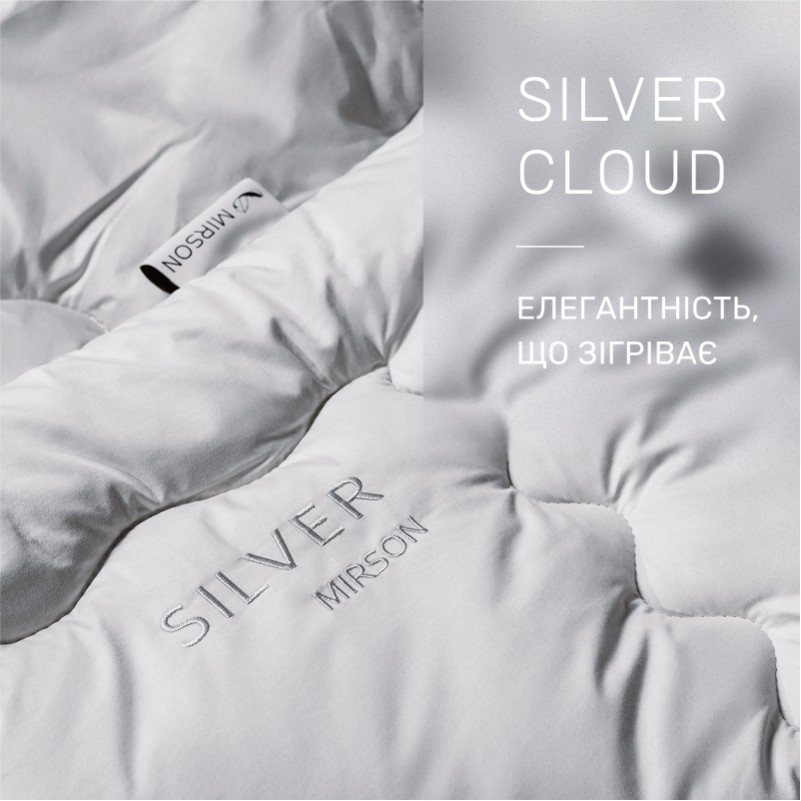 Одеяло антиаллергенное Silver Cloud №1004 EcoSilk сатин (зима) - 1