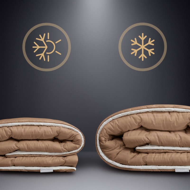 Одеяло антиаллергенное Carmela Hand Made №825 Eco-Soft сатин+микросатин (зимнее) - 4
