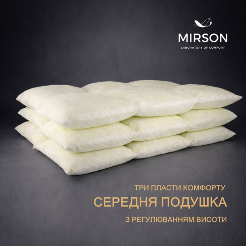 Подушка Royal Pearl Hand Made №1490 Memory сатин-жакард - 4