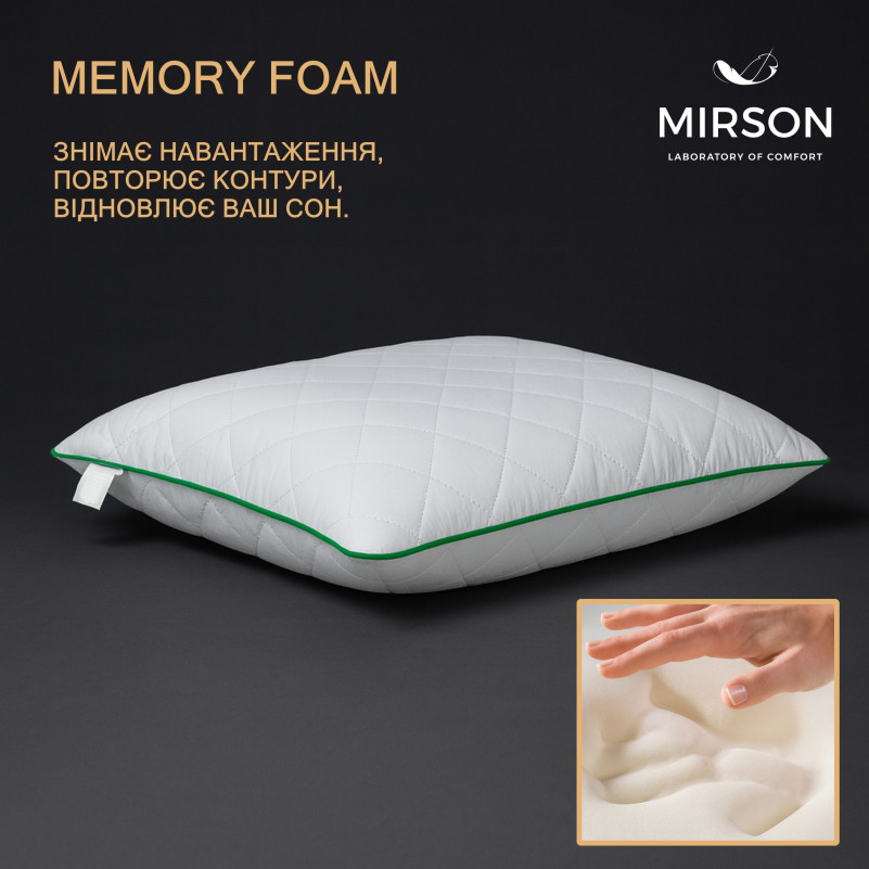 Подушка ортопедическая №6082 Steep Line Aloe Vera WOMEN 59*43*10 см - 2