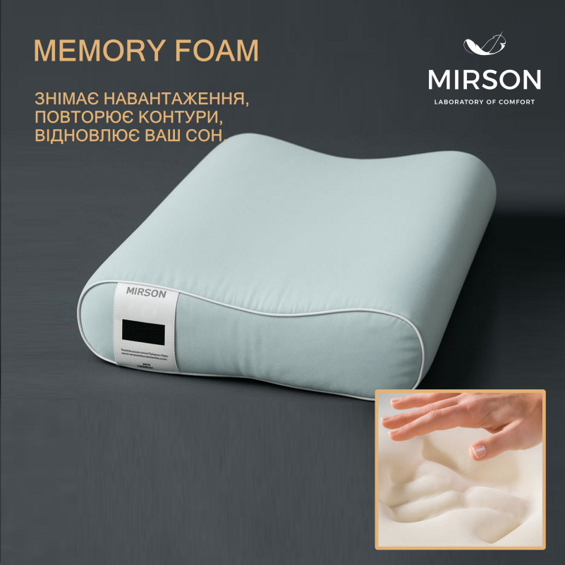 Подушка ортопедическая №6093 Delicate satin Skyline 49*32*10,5 см - 2