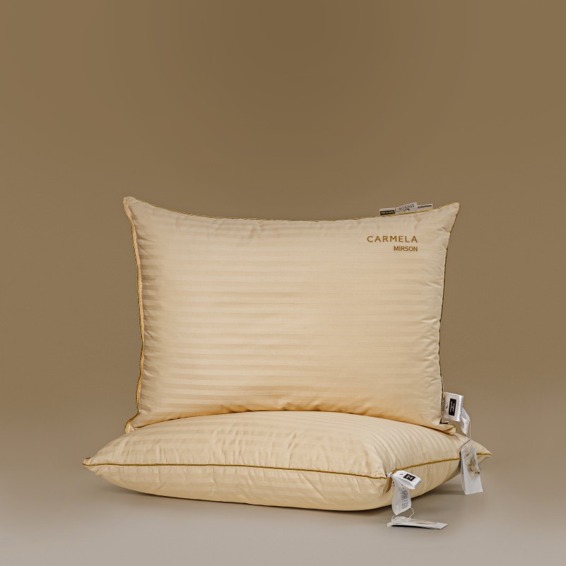 Подушка антиаллергенная Carmela Hand Made №493 Eco-Soft сатин-жаккард (средняя) - 3
