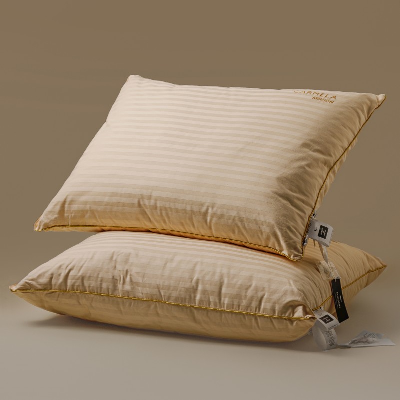 Подушка антиаллергенная Carmela Hand Made №493 Eco-Soft сатин-жаккард (средняя)