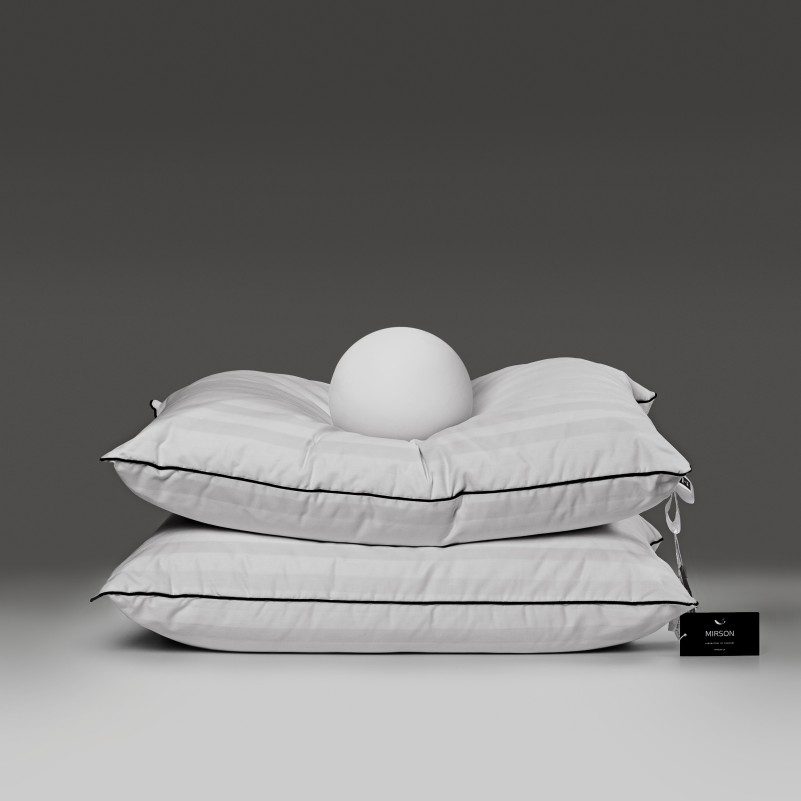Подушка антиаллергенная Royal Pearl Hand Made №1207 Tencel сатин-жаккард (средняя) - 5