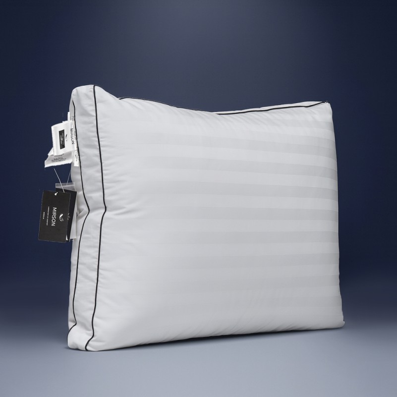 Подушка пухова Трикамерна 90% сірий пух Premium / 10% перо Royal №205 сатин (середня) - 10