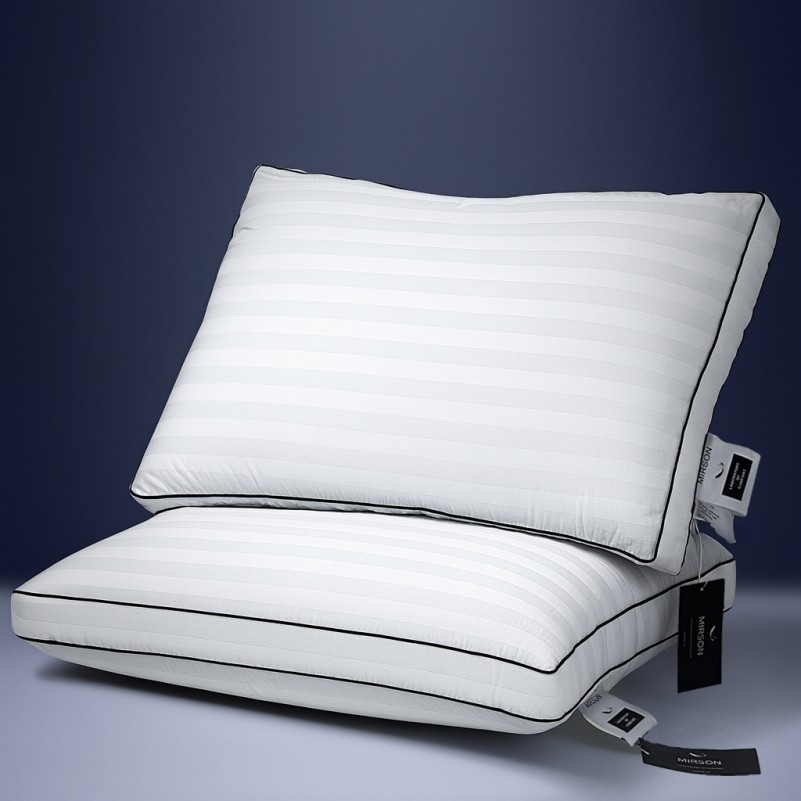 Подушка пухова Трикамерна 90% сірий пух Premium / 10% перо Royal №205 сатин (середня)