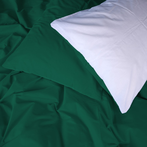 Комплект постельного белья Mirson Ranforce Elite Green Diego (11-2107 + 18-0130) - 4