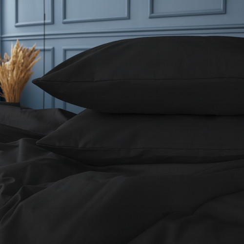 Простынь MirSon Ranforce Elite 16-9000 Black Stone - 2