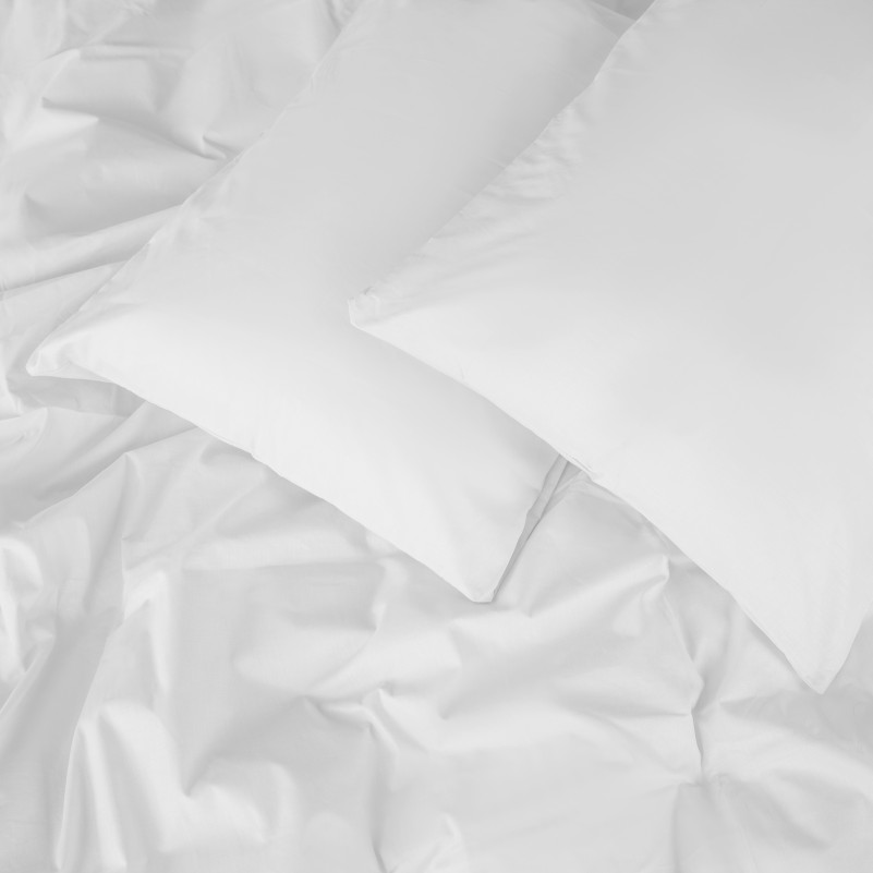Постельное белье Бязь 11-2107 White - 1