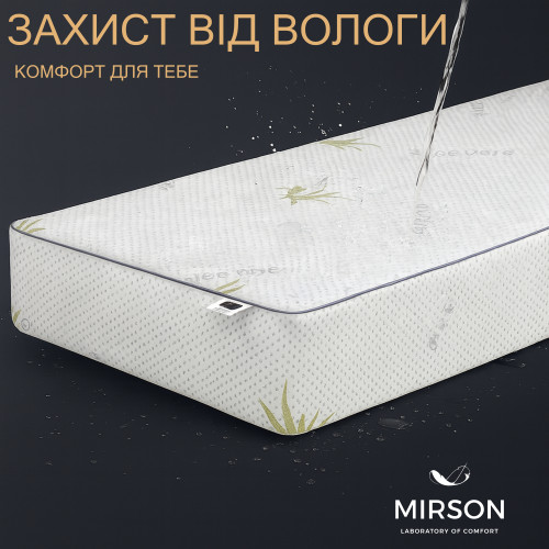 Наматрацник №1022 Alberto Cotton Aloe Vera (водонепроникний на резинці по периметру)
