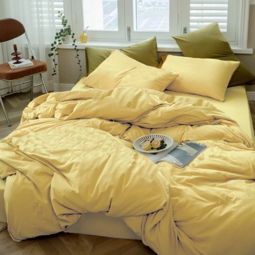 Комплект постельного белья №12-0712 Vanila Mikrosatin Premium Однотонный
