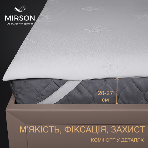 Наматрацник №1502 Julia Eco (водонепроникний на гумці по кутах) - 2