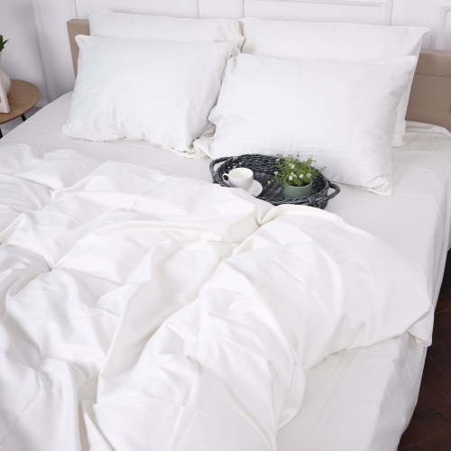 Постельное белье 0001 Moko White - 2