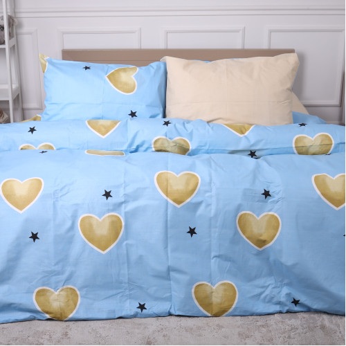 Комплект постельного белья MirSon Ranforce Elite 17-0463 Love stories