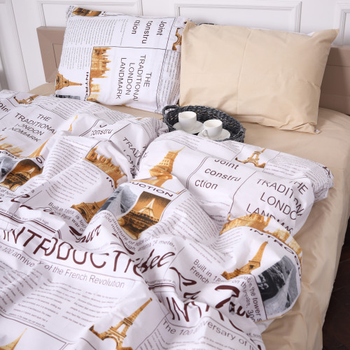 Комплект постельного белья Бязь 17-0409 Tradition London