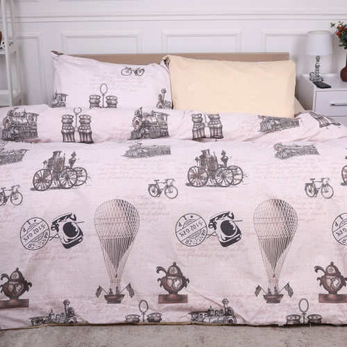 Комплект постільної білизни MirSon Ranforce Elite 17-0376 Bordeaux