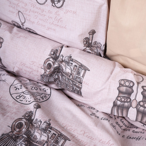 Комплект постільної білизни MirSon Ranforce Elite 17-0376 Bordeaux - 2