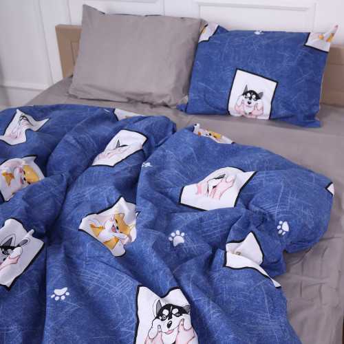 Комплект постельного белья Бязь 17-0575 Husky Dog