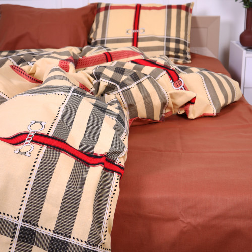 Комплект постельного белья Бязь 17-0267 Suare - 2