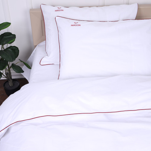 Комплект постільної білизни Ranforce Elite Corner 11-2107 "White" - 5