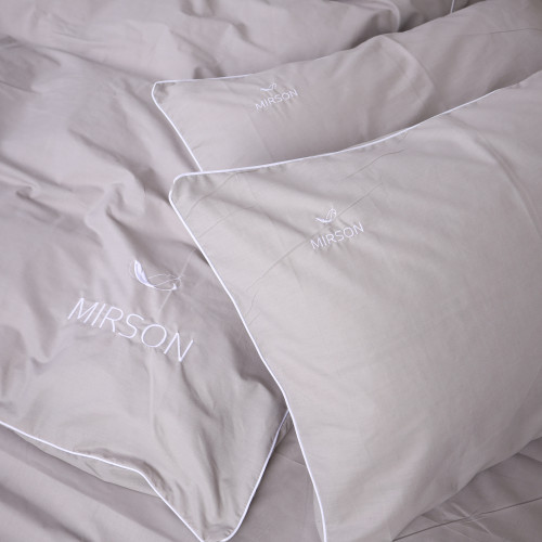 Комплект постільної білизни Ranforce Elite Corner 16-5703 "Light Gray" - 2