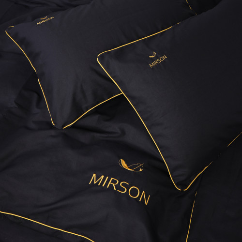 Комплект постельного белья Ranforce Elite Corner 16-9000 "Black Stone"