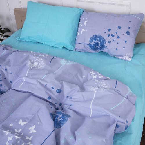 Комплект постільної білизни Бязь 17-0431 Turquoise valley